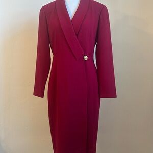Vintage Hot Pink Women's Dress